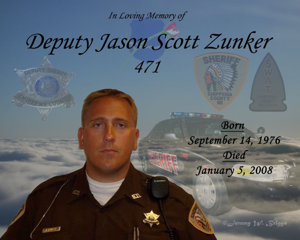 Deputy Jason Scott Zunker Memorial Graphic