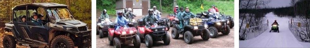 Photos of UTV, ATVs and Snowmobile
